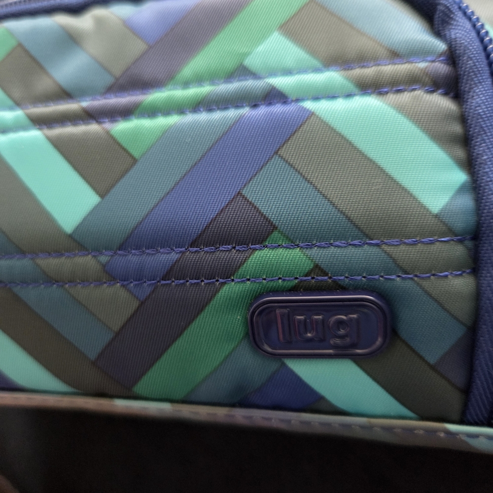 Lug Blue and Green Toiletry Bag - Picture 2 of 6